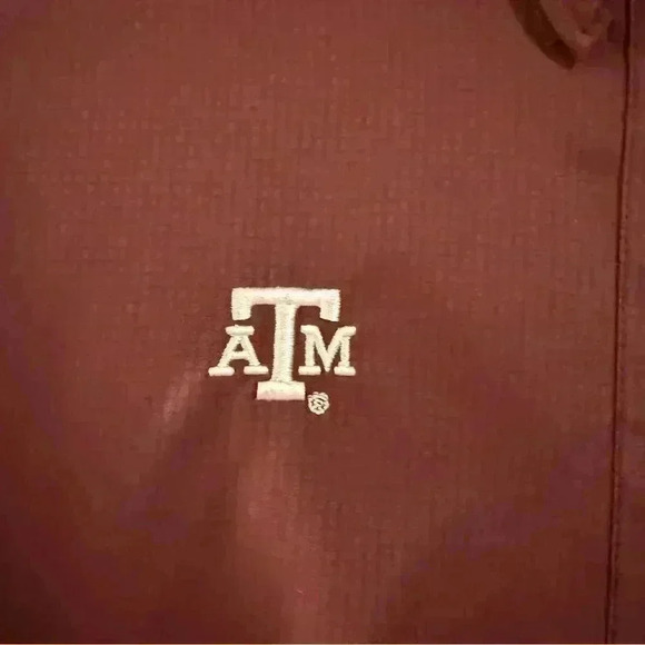 COLUMBIA PFG TEXAS A&M LONG SLEEVE BUTTON DOWN - Picture 6 of 7